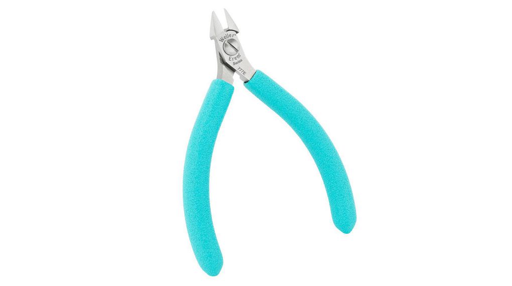 Pince coupante latérale, tête fine et conique, Affleurement super complet, 110mm